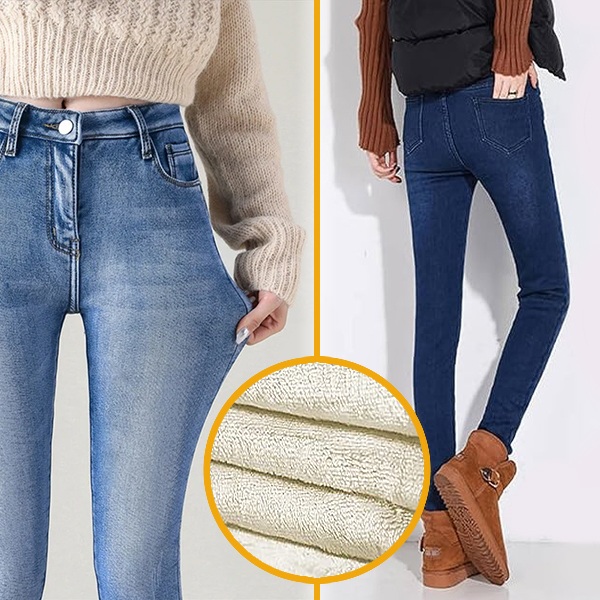 Zimske podstavljene traperice | SNUGJEANS