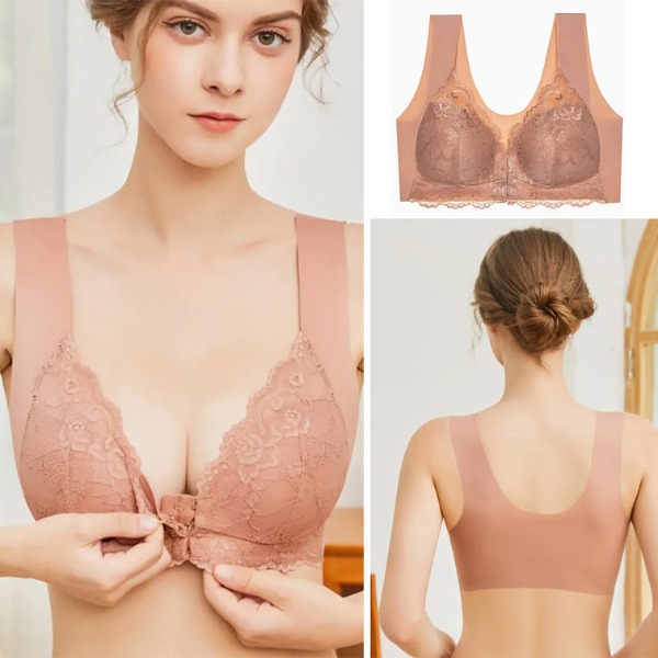 Čipkasti Grudnjak s Prednjim Zatvaranjem | FRONTBRA