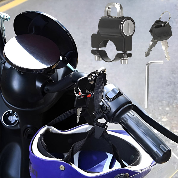 Brava za kacigu koja sprječava krađu | MOTOLOCKA