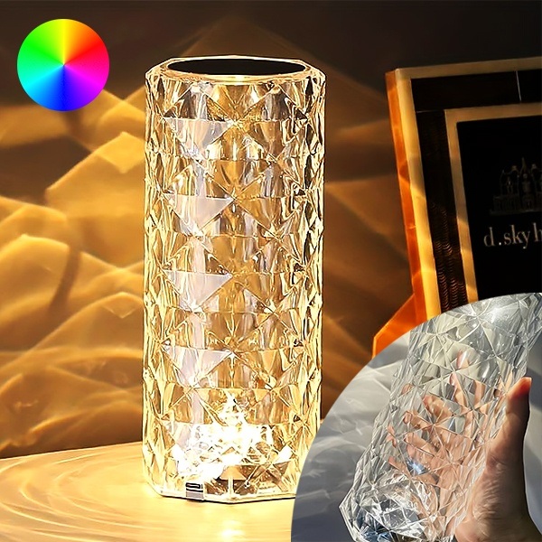 Lampa s kristalima u prekrasnim bojama | MOODLIGHT