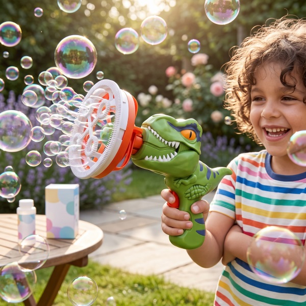 Automatski puhač mjehurića u obliku dinosaura | ROARPOP